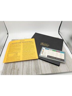 Hasbro Trivial Pursuit 1981 Game Board Instructions Replacement Code Card